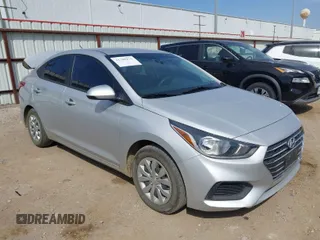 2022 Hyundai Accent SEL with VIN 3KPC24A69NE187223, listed as a IAAI auction lot 41786275 with 36,799 mi miles. Bid and sale history available at carsss.com. Image 1.