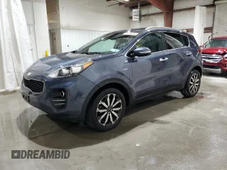 2019 Kia Sportage EX with VIN KNDPNCAC5K7500529, listed as a Copart auction lot 51856785 with 87,812 mi miles and Salvage Title. Bid and sale history available at carsss.com. Image 1.