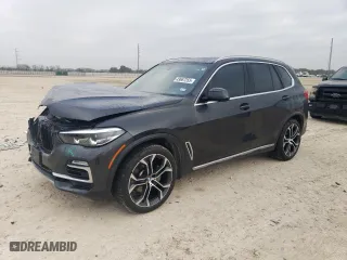 2021 BMW X5 sDrive40i with VIN 5UXCR4C09M9F79014, listed as a Copart auction lot 43667255 with 54,431 mi miles and Salvage Title. Bid and sale history available at carsss.com. Image 1.