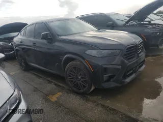 2025 BMW X6 M with VIN 5YM23ET08S9W88182, listed as a Copart auction lot 74625394 with 1,281 mi miles and Non Repairable. Bid and sale history available at carsss.com. Image 4.