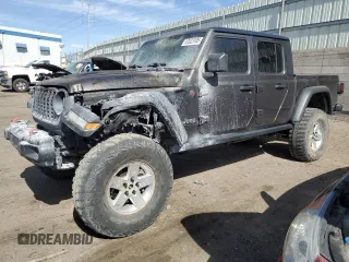 2023 Jeep Gladiator Rubicon с VIN 1C6JJTBM1PL521134, выставлен на аукционе Copart как лот 47023105 с пробегом Не указан миль и Списание • Salvage title. История ставок и продаж доступна на DreamBid. Изображение 1.