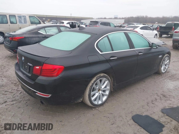2014 BMW 5 Series 535i xDrive with VIN WBA5B3C56ED537753, listed as a IAAI auction lot 41054663 with 138,684 mi miles and . Bid and sale history available at carsss.com. Image 4.