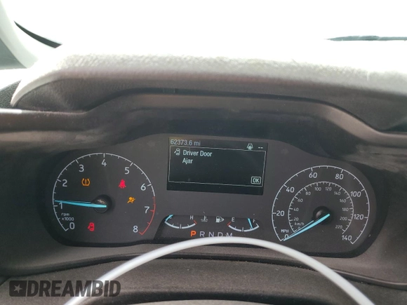 2019 Ford Transit Connect XL with VIN NM0LS6E29K1421522, listed as a Copart auction lot 76665924 with 62,373 mi miles and Non repairable. Bid and sale history available at DreamBid. Image 9.