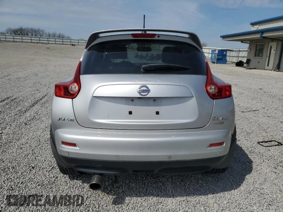 2013 Nissan Juke S with VIN JN8AF5MV7DT214627, listed as a Copart auction lot 50793025 with 130,500 mi miles and Salvage Title. Bid and sale history available at DreamBid. Image 6.