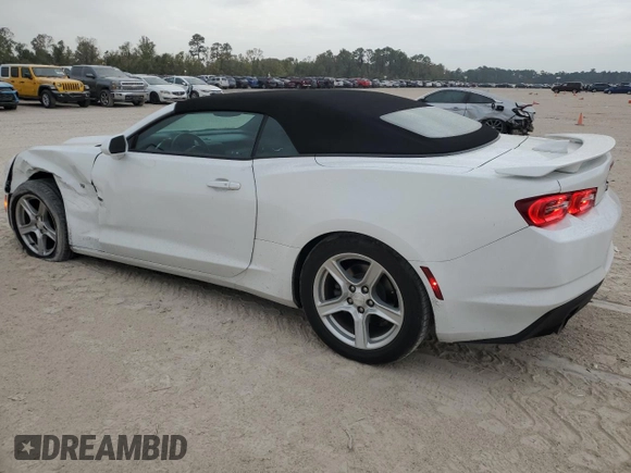2020 Chevrolet Camaro 1LT with VIN 1G1FB3DS5L0111528, listed as a Copart auction lot 82241244 with 117,615 mi miles and Salvage Title. Bid and sale history available at carsss.com. Image 2.