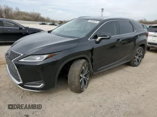 2021 Lexus RX with VIN 2T2HZMAA2MC206452, listed as a Copart auction lot 49293615 with 47,884 mi miles and Salvage Title. Bid and sale history available at carsss.com. Image 1.