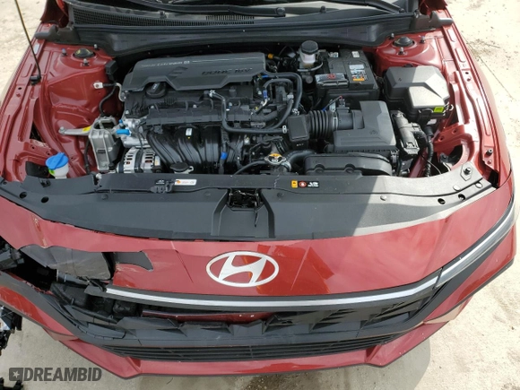 2025 Hyundai Elantra SEL Sport with VIN KMHLM4DG4SU916624, listed as a Copart auction lot 45486275 with 995 mi miles and Salvage Title. Bid and sale history available at carsss.com. Image 13.