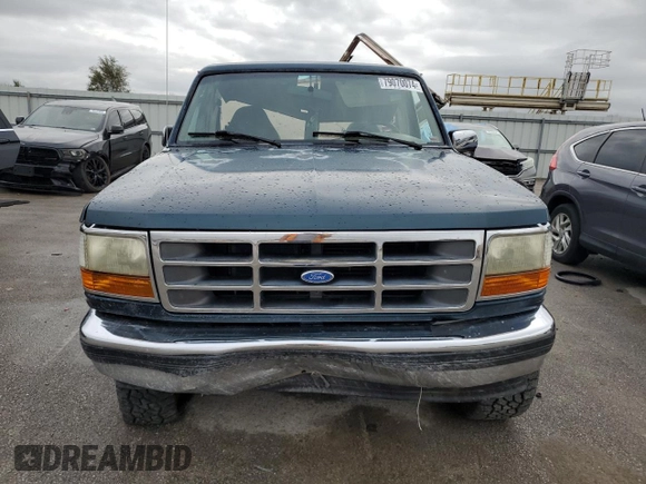 1994 Ford Bronco Custom with VIN 1FMEU15H4RLB23211, listed as a Copart auction lot 79070074 with Not provided miles and Salvage title. Bid and sale history available at DreamBid. Image 5.