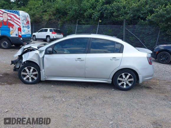 2012 Nissan Sentra 2.0 with VIN 3N1AB6AP5CL779533, listed as a IAAI auction lot 42603958 with 91,419 mi miles and . Bid and sale history available at DreamBid. Image 15.