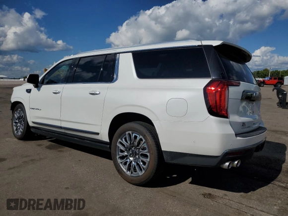 2023 GMC Yukon XL Denali Ultimate with VIN 1GKS2KKL4PR133859, listed as a Copart auction lot 69784714 with 50,690 mi miles and Salvage Title. Bid and sale history available at carsss.com. Image 2.
