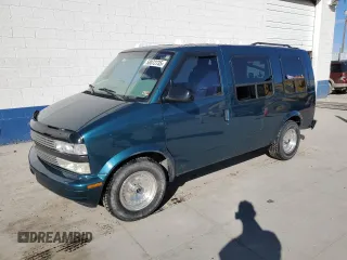 1996 Chevrolet Astro Cargo YF7 with VIN 1GBDM19W5TB103446, listed as a Copart auction lot 50072735 with 96,833 mi miles and Salvage Title. Bid and sale history available at DreamBid. Image 1.
