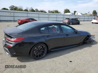 2020 BMW 8 Series 840i with VIN WBAGV2C04LCE26333, listed as a Copart auction lot 66553854 with 54,301 mi miles and Salvage Title. Bid and sale history available at carsss.com. Image 3.