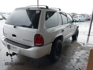 2002 Dodge Durango SLT with VIN 1B4HS48N92F219105, listed as a IAAI auction lot 41465493 with 182,189 mi miles and . Bid and sale history available at DreamBid. Image 4.
