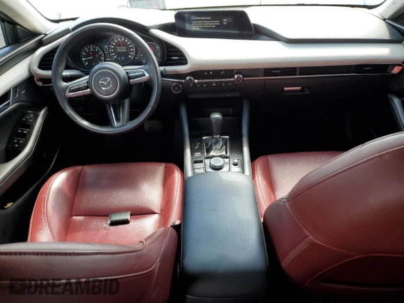 2021 Mazda 3 2.5 Turbo with VIN JM1BPBAY5M1308950, listed as a Copart auction lot 87502495 with 62,843 mi miles and Salvage Title. Bid and sale history available at DreamBid. Image 8.