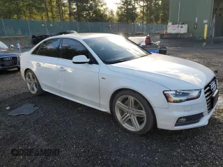 2013 Audi A4 Prestige with VIN WAUMFAFL3DN018389, listed as a Copart auction lot 80709084 with 74,353 mi miles and Salvage Title. Bid and sale history available at carsss.com. Image 4.
