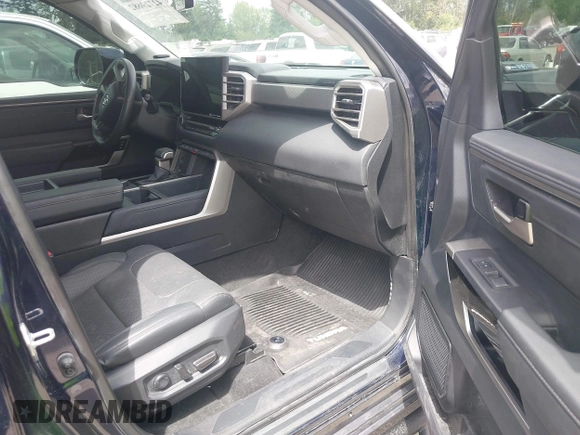 2023 Toyota Tundra Limited Hybrid with VIN 5TFJC5DB1PX033725, listed as a IAAI auction lot 42729682 with 15,767 mi miles and . Bid and sale history available at DreamBid. Image 5.