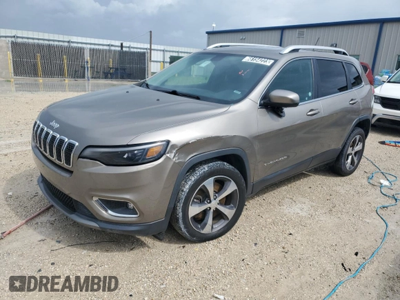 2019 Jeep Cherokee Limited with VIN 1C4PJLDNXKD160045, listed as a Copart auction lot 66154223 with 54,820 mi miles and . Bid and sale history available at DreamBid. Image 1.