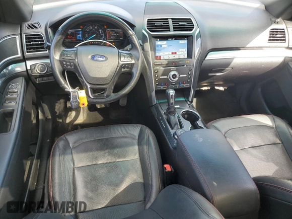 2017 Ford Explorer Sport with VIN 1FM5K8GT5HGA14201, listed as a Copart auction lot 55025635 with 116,415 mi miles and Salvage Title. Bid and sale history available at carsss.com. Image 8.
