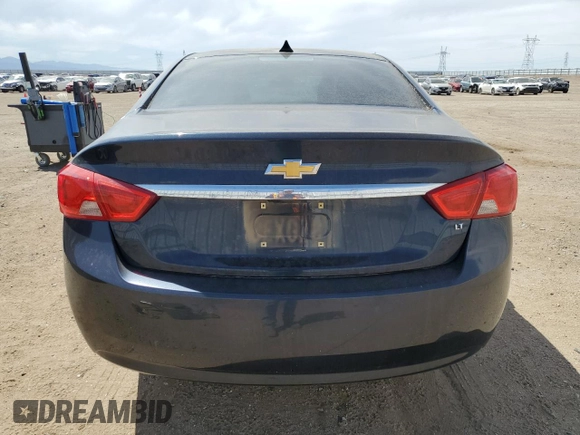 2014 Chevrolet Impala LT with VIN 2G1115SL9E9198945, listed as a Copart auction lot 52450835 with 46,595 mi miles and Clean Title. Bid and sale history available at DreamBid. Image 6.