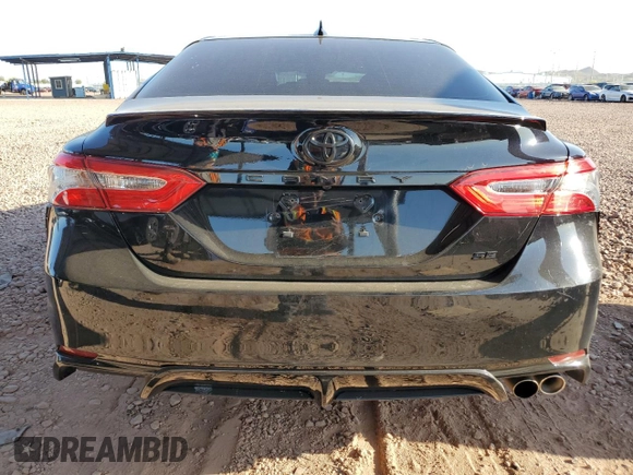 2020 Toyota Camry SE with VIN 4T1G11AK3LU308886, listed as a Copart auction lot 52181765 with 89,999 mi miles and Salvage Title. Bid and sale history available at carsss.com. Image 6.