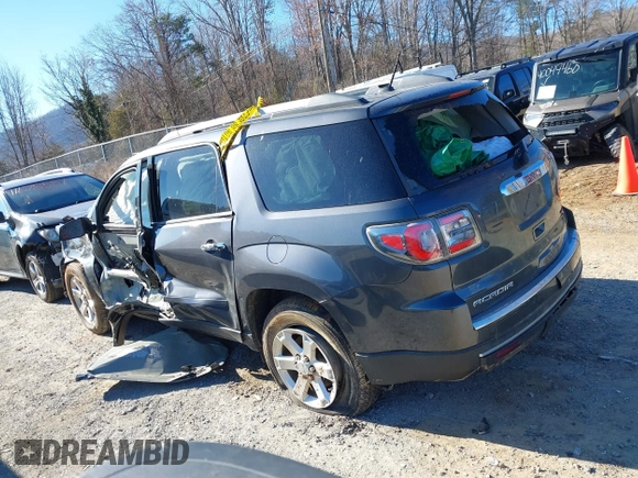 2014 GMC Acadia SLE with VIN 1GKKRPKD5EJ126447, listed as a IAAI auction lot 41628113 with 1 mi miles. Bid and sale history available at carsss.com. Image 3.