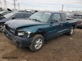 1998 Dodge Dakota SLT with VIN 1B7GL22X1WS754968, listed as a Copart auction lot 49078635 with 138,116 mi miles and Salvage Title. Bid and sale history available at carsss.com. Image 1.
