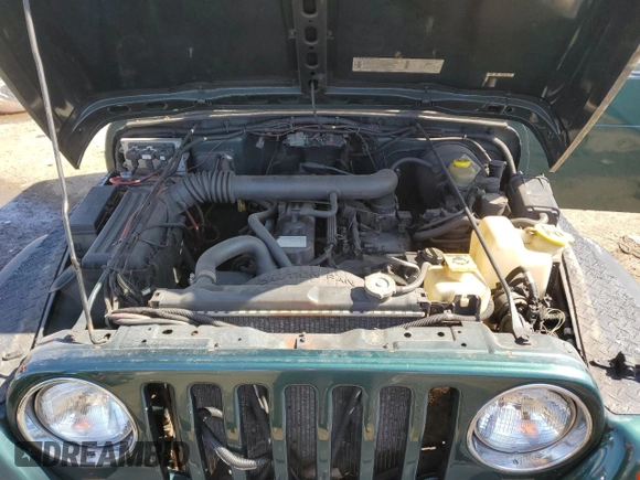 1999 Jeep Wrangler Sport with VIN 1J4FY19S2XP446059, listed as a Copart auction lot 51246105 with 183,072 mi miles and Clean Title. Bid and sale history available at carsss.com. Image 11.
