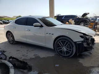2018 Maserati Ghibli z VIN ZAM57XSAXJ1278606, wystawiony jako Copart lot #55722585 z przebiegiem 50 007 mil mil oraz Szkoda całkowita • Salvage title. Historia ofert i sprzedaży dostępna na DreamBid. Obrazek 4.