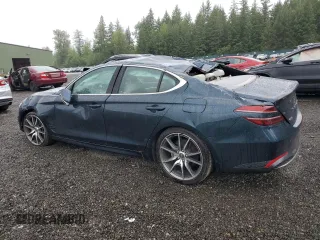 2023 Genesis G70 2.0T with VIN KMTG34TA2PU123742, listed as a Copart auction lot 58624065 with 41,929 mi miles and Salvage title. Bid and sale history available at DreamBid. Image 2.