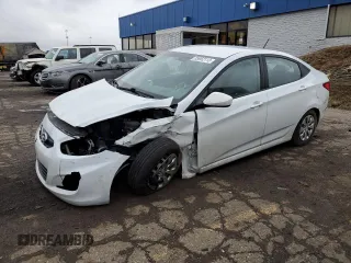 2017 Hyundai Accent SE with VIN KMHCT4AE8HU358405, listed as a Copart auction lot 35952113 with 0 mi miles. Bid and sale history available at carsss.com. Image 1.