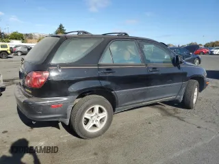 2000 Lexus RX 300 with VIN JT6HF10U3Y0163903, listed as a Copart auction lot 77503434 with 115,267 mi miles and Clean Title. Bid and sale history available at carsss.com. Image 3.