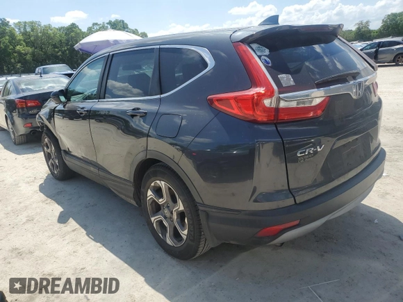 2017 Honda CR-V EX with VIN 7FARW1H52HE041050, listed as a Copart auction lot 51579625 with 197,127 mi miles and Salvage Title. Bid and sale history available at carsss.com. Image 2.