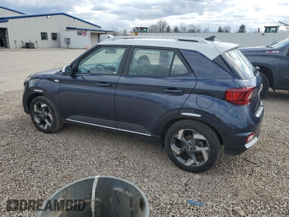 2021 Hyundai Venue SEL with VIN KMHRC8A35MU105794, listed as a Copart auction lot 52933665 with 50,009 mi miles and Salvage Title. Bid and sale history available at carsss.com. Image 2.