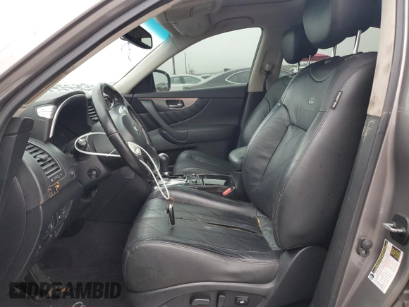 2011 Infiniti FX35 with VIN JN8AS1MU3BM710592, listed as a Copart auction lot 80157034 with 186,438 mi miles and Clean Title. Bid and sale history available at carsss.com. Image 7.