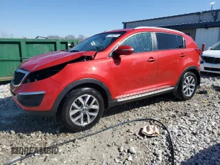 2014 Kia Sportage LX with VIN KNDPB3AC2E7548776, listed as a Copart auction lot 51706205 with 108,540 mi miles and Clean Title. Bid and sale history available at carsss.com. Image 1.