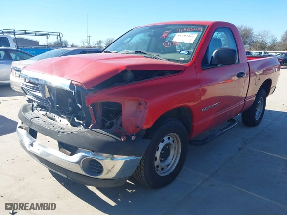 2007 Dodge Ram 1500 ST with VIN 1D7HA16K97J543582, listed as a IAAI auction lot 41483414 with 106,088 mi miles. Bid and sale history available at carsss.com. Image 18.
