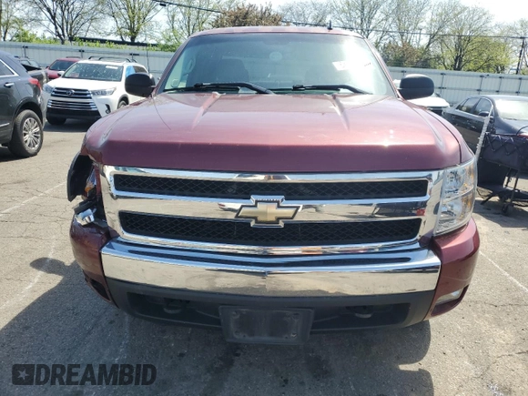 2008 Chevrolet Silverado 1500 1LT with VIN 2GCEC19J281246899, listed as a Copart auction lot 54156405 with 120,160 mi miles and Salvage Title. Bid and sale history available at DreamBid. Image 5.