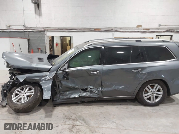 2019 Mercedes-Benz GLS 450 with VIN 4JGDF6EE4KB228206, listed as a IAAI auction lot 42285126 with 86,083 mi miles and . Bid and sale history available at DreamBid. Image 17.