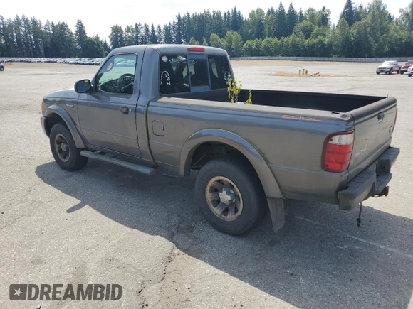 2005 Ford Ranger XL with VIN 1FTYR11U95PA74645, listed as a Copart auction lot 61814985 with 204,878 mi miles and Clean title. Bid and sale history available at DreamBid. Image 2.