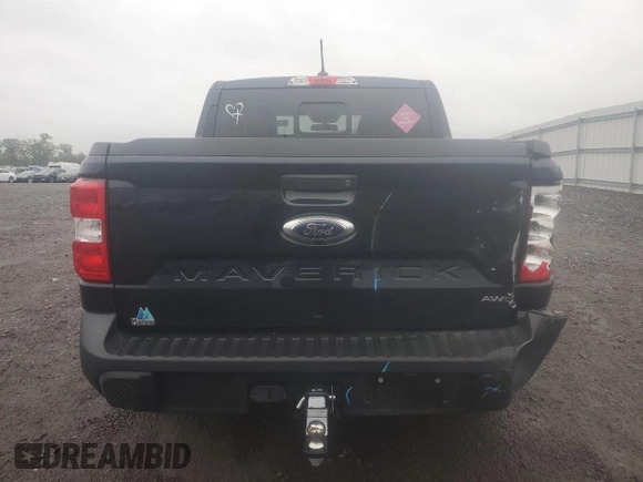 2023 Ford Maverick XL с VIN 3FTTW8F91PRA44051, выставлен на аукционе Copart как лот 57758445 с пробегом 35 562 миль миль и Списание • Salvage title. История ставок и продаж доступна на DreamBid. Изображение 6.