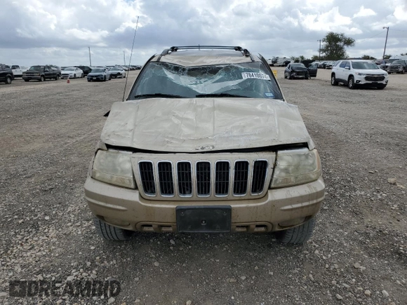 2001 Jeep Grand Cherokee Limited with VIN 1J4GX58S31C615097, listed as a Copart auction lot 78410074 with 207,382 mi miles and Salvage Title. Bid and sale history available at DreamBid. Image 5.