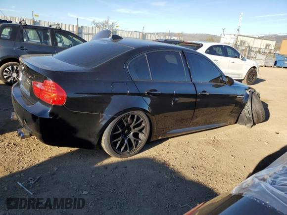 2010 BMW M3 with VIN WBSPM9C57AE202037, listed as a Copart auction lot 88361395 with 0 mi miles and Salvage Title. Bid and sale history available at carsss.com. Image 3.