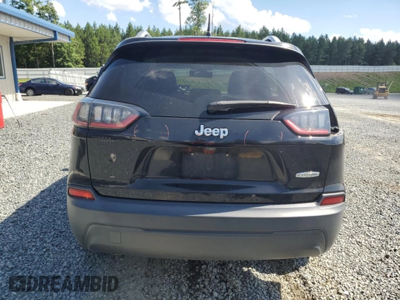 2019 Jeep Cherokee Latitude with VIN 1C4PJLCB4KD187328, listed as a Copart auction lot 61162315 with 80,088 mi miles and Salvage title. Bid and sale history available at DreamBid. Image 6.
