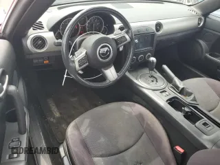 2011 Mazda MX-5 Miata Club with VIN JM1NC2MF0B0213167, listed as a Copart auction lot 57776875 with 77,694 mi miles and Salvage title. Bid and sale history available at DreamBid. Image 8.