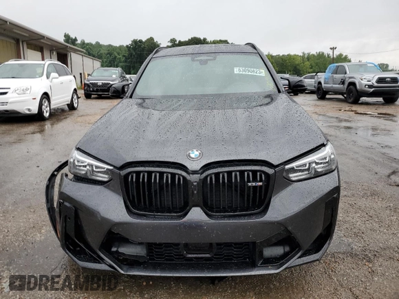 2022 BMW X3 M z VIN 5YM13EC09N9J95191, wystawiony jako Copart lot #63090823 z przebiegiem 15 029 mil mil oraz . Historia ofert i sprzedaży dostępna na DreamBid. Obrazek 5.