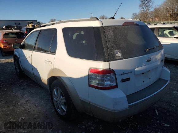 2008 Ford Taurus X Eddie Bauer с VIN 1FMDK08W98GA15874, выставлен на аукционе Copart как лот 42284325 с пробегом 173 513 миль миль и Списание • Salvage title. История ставок и продаж доступна на DreamBid. Изображение 2.