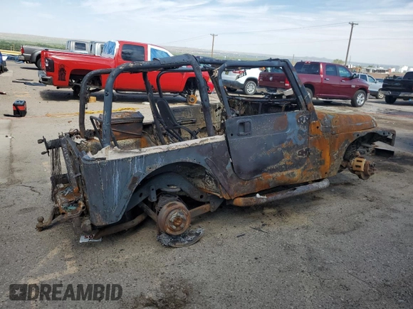 1999 Jeep Wrangler Sport with VIN 1J4FY19S3XP468927, listed as a Copart auction lot 64190184 with 0 mi miles and Non Repairable. Bid and sale history available at carsss.com. Image 3.