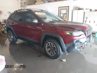 2021 Jeep Cherokee Trailhawk with VIN 1C4PJMBX4MD206997, listed as a IAAI auction lot 41565140 with Not provided miles and . Bid and sale history available at DreamBid. Image 1.