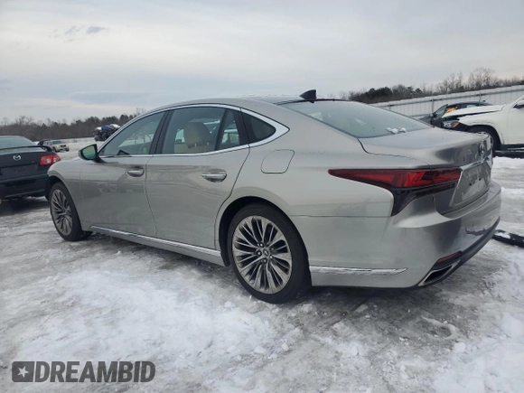 2023 Lexus LS with VIN JTHD51GF4P5011341, listed as a Copart auction lot 87352854 with 16,851 mi miles and Salvage Title. Bid and sale history available at carsss.com. Image 2.