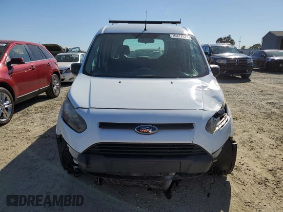 2014 Ford Transit Connect XL with VIN NM0LE7E75E1166753, listed as a Copart auction lot 42839675 with 17,828 mi miles and Salvage title. Bid and sale history available at DreamBid. Image 5.